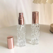 アトマイザー 10ml 単品 ガラス瓶 パフュームボトル スプレーボトル 詰め替え容器 透明 クリア 小分け 香水 化粧水 持ち運び 携帯用