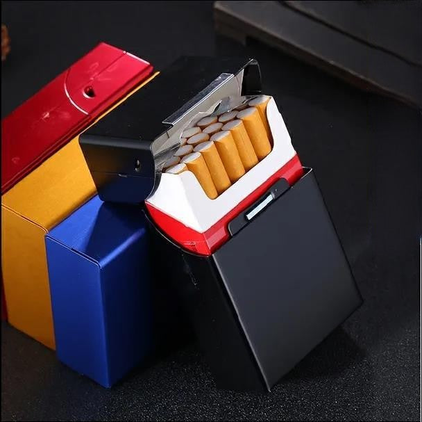 シガレットケース タバコケース 煙草ケース ホビー 喫煙具 合金 商品画像2