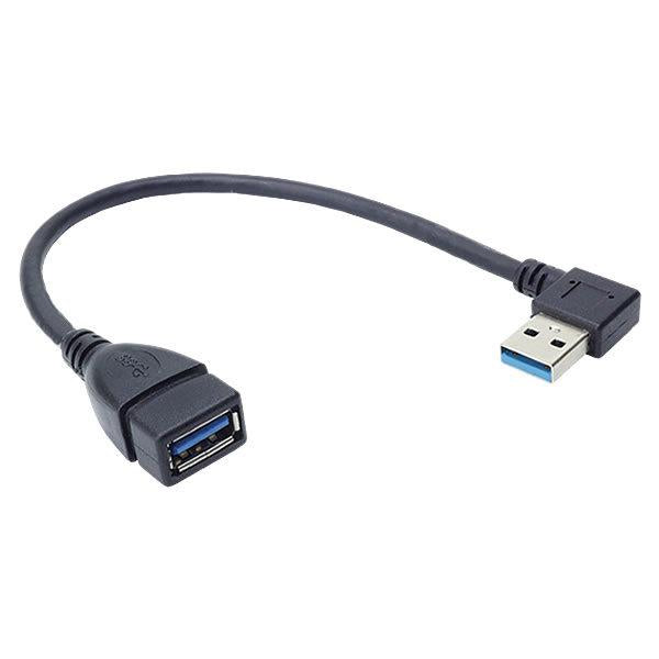 USB3.0延長ケーブル 延長コード 変換コネクタ オス メス L字型 商品画像4