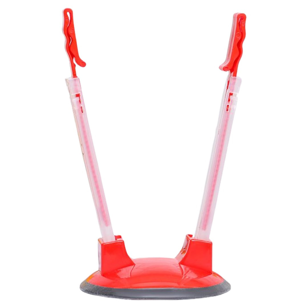 ストックバッグホルダー バギーラッククリップ 折り畳み式 キッチン用品 台所用品 キッチン整理用品 置き型 ポリ袋ホルダー 伸縮 ラックスタンド ゴミ袋掛け 冷凍バッグ フリーザーバッグ ストレージバッグ スタンド型 ホルダー 便利 省スペース
