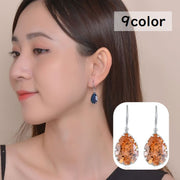 ピアス フックピアス レディース アクセサリー ラインストーン しずく型 雫 ティアドロップ 揺れる かわいい おしゃれ プレゼント ギフト 普段使い カラバリ豊富