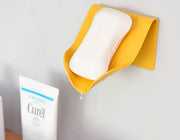 ソープディッシュ 石鹸ケース 石けん置き 貼り付け 石けんホルダー 水切り 石鹸トレイ トレー おしゃれ かわいい バス用品 浴室 お風呂 洗面所