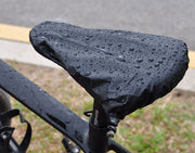 サドルカバー 単品 1枚 防水カバー レインカバー 自転車用アクセサリー 自転車 マウンテンバイク ロードバイク ママチャリ 雨対策 雨よけ 雨避け 折り畳める コンパクト 無地 単色 シンプル ブラック 黒