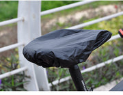 サドルカバー 単品 1枚 防水カバー レインカバー 自転車用アクセサリー 自転車 マウンテンバイク ロードバイク ママチャリ 雨対策 雨よけ 雨避け 折り畳める コンパクト 無地 単色 シンプル ブラック 黒
