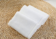 ハンドタオル 30×30cm 無地 ホワイト 白 シンプル バス用品 日用品雑貨 定番 ベーシック 普段使い 来客用 手拭き 布巾