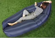 エアーソファー エアーベッド エアークッション アウトドア キャンプ ビーチ ピクニック 屋外 野外 レジャー 空気 防水 持ち運び ポータブル 簡易ベッド 無地 迷彩