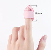 メイクスポンジ 指用 パウダーパフ ミニ 10個セット フィンガーパフ 指先 メイク道具 化粧用品 しずく型 柔らかい コンパクト 小さい 持ち歩き便利 ファンデーション コンシーラー コスメ