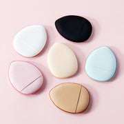 メイクスポンジ 指用 パウダーパフ ミニ 10個セット フィンガーパフ 指先 メイク道具 化粧用品 しずく型 柔らかい コンパクト 小さい 持ち歩き便利 ファンデーション コンシーラー コスメ