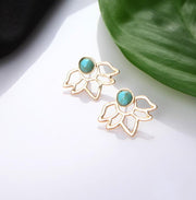 ピアス スタッドピアス 両耳用 レディース 女性 アクセサリー ファッション小物 蓮 ロータス おしゃれ 可愛い ギフト プレゼント