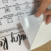 ウオールステッカー 壁ステッカー 壁用シール シールタイプ インテリア DIY デコレーション ランドリールーム 洗濯マーク アイコン 英字 おしゃれ