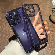 iPhoneケース iPhoneカバー スマホケース 軽量 耐衝撃 背面保護 カメラ保護 クリア 透明 13 12 ProMax