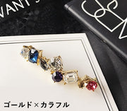 シューパーツ シューピアス シューズピアス 片足分 単品 1個 レディース 女性 靴用 靴アクセサリー スニーカーピアス シューズアクセサリー 靴ひも 装飾 飾り ビジュー おしゃれ かわいい