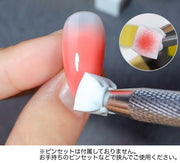 ネイル用スポンジ 50個セット ネイル パーツ ネイルアート ネイル用品 小さい 四角 スクエア グラデーション ジェルネイル セルフネイル メイク