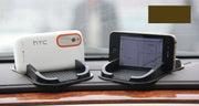 スマホホルダー 車載 スマホスタンド 置き型 シリコン 滑り止め カー用品 小物入れ 置くだけ ダッシュボード 机上 卓上 片手操作 スマートフォンホルダー 携帯ホルダー 車用品 便利 黒 シンプル
