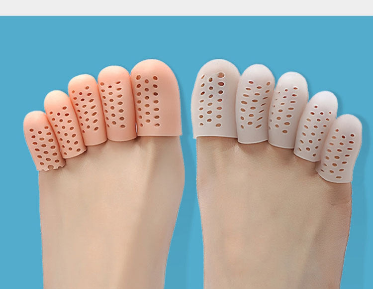 指サポーター 同色2個セット 指サック 保護キャップ 足指 親指 商品画像4