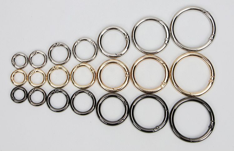 カラビナ リング 丸型 2個セット サークルカラビナ キーリング 商品画像2