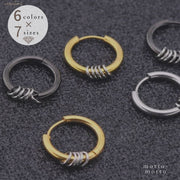 フープピアス リングピアス 単品 メンズ レディース アクセサリー シンプル おしゃれ シルバーカラー ゴールドカラー ブラック サイズ豊富 男女兼用 ユニセックス 女性用 男性用 婦人用 紳士用 ジュエリー ファッション 雑貨 小物 記念日 誕生日 プレゼント 贈り物 ギフト