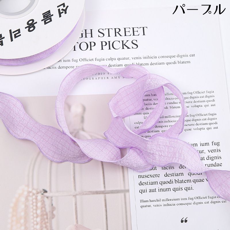 フィッシュテールリボン 幅2.5cm ラッピング用品 プレゼント ギフト 贈り物 商品画像5