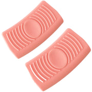 鍋つかみ 2個セット ハンドクリップ 指先ミトン キッチンミトン キッチングッズ キッチン雑貨 シリコン製 クリップ風 台所 水洗い可 滑り止め 掴みやすい 耐熱 防熱 断熱 単色 シンプル お洒落 可愛い
