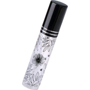 アトマイザー 詰替容器 スプレー 10ml 透明 香水 ボトル ボタニカル リーフ フラワー 花 はっぱ 植物 葉 持ち運び おしゃれ かわいい 少量 小型 プリント 柄入り