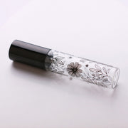 アトマイザー 詰替容器 スプレー 10ml 透明 香水 ボトル ボタニカル リーフ フラワー 花 はっぱ 植物 葉 持ち運び おしゃれ かわいい 少量 小型 プリント 柄入り