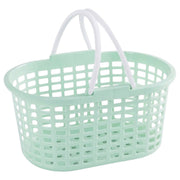 お風呂バスケット かご カゴ 収納用品 収納ボックス 小物入れ 持ち手付き 水切り穴付き 持ち運び 便利 おしゃれ かわいい シンプル 通気性 スクエア 脱衣所 バスルーム 浴室 キッチン リビング 整理 ジム 温泉