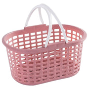 お風呂バスケット かご カゴ 収納用品 収納ボックス 小物入れ 持ち手付き 水切り穴付き 持ち運び 便利 おしゃれ かわいい シンプル 通気性 スクエア 脱衣所 バスルーム 浴室 キッチン リビング 整理 ジム 温泉