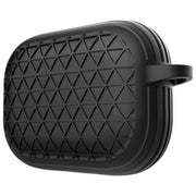 イヤホンケースカバー Airpods Pro エアポッズ 保護ケース 耐衝撃 防塵 カラビナ付き シンプル カラバリ豊富 フック付き エアーポッズ イヤホンアクセサリー