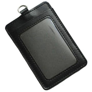 パスケース 定期入れ  ICカード 社員証 通行証 IDケース カードホルダー ネームタグ タテ型 縦型 Dカン付き カード入れ PU レザー調 シンプル 単色 無地 お洒落 かわいい 通勤 通学 学生 ビジネス オフィス 病院 習い事