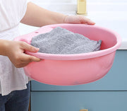 洗濯用たらい 洗濯板付き 洗面器 バケツ タライ 洗い桶 洗濯桶 手洗い 予洗い  シンプル 単色 洗濯 ランドリー ホワイト ブルー グリーン ピンク