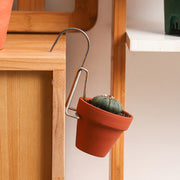 プラントホルダー 吊り下げ 植木鉢 プラントハンガー ガーデニング用品 フラワースタンド 観葉植物 ベランダ バルコニー フェンス 手すり 屋外 屋内