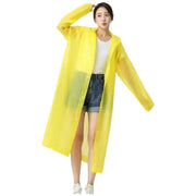 レインコート 雨具 カッパ 雨がっぱ 雨合羽 レインウェア レディース メンズ 男女兼用 ロング 膝丈 半透明 EVA素材 フード付き スナップボタン 自転車通学 バイク通勤 おしゃれ シンプル 雨の日 婦人用 紳士用 ユニセックス