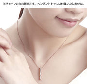 ネックレス チェーン ピンクゴールドカラー アズキチェーン レディース アクセサリー おしゃれ かわいい シンプル ペンダントチェーン 45cm