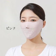 布マスク マスク フェイスカバー 女性 レディース 婦人 日焼け防止 日焼け止め 通気性 快適 夏 暑い日