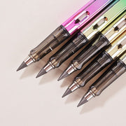 削らない鉛筆 HB えんぴつ 単品 消しゴム付き 文具 文房具 筆記用具 事務用品 クリップ付き かわいい おしゃれ 雑貨