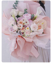 ラッピングペーパー 38枚セット 50x50cm 包装紙 花束 プレゼント ギフト 贈り物 半透明 透け感 シースルー 梱包 資材 花材 単色 無地 フラワー カラバリ豊富