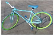 自転車グリップ ハンドルグリップ 左右セット 交換用パーツ マウンテンバイク クロスバイク フラットハンドル シンプル 滑り止め カラバリ豊富 自転車用品