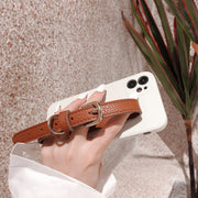 スマホケース iPhoneケース スマホカバー iPhoneカバー スマホベルト付き レディース 女性 メンズ 男性 男女兼用 ユニセックス スマホ関連雑貨 スマホアクセサリー スマホバンド PUレザー 無地 シリコン ホワイト シンプル カジュアル フェミニン かわいい キュート