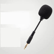 ミニコンデンサーマイク 携帯 スマートフォン マイク 3.5mm ジャック コンパクト クリアサウンド シンプル