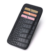 マネークリップ お札入れ 薄型 カードホルダー付き 財布 ウォレット PU レザー調 ゴムバンド 挟むだけ メンズ 男性 シンプル おしゃれ スタイリッシュ スマート 軽量 薄型
