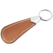 靴べら 携帯用 単品 1個 コンパクト ミニ キーリング付き レザー調 シューホーン メンズ 男性 短ヘラ キーホルダー 持ち歩き ビジネス オフィス 営業 外回り 小さい おしゃれ かっこいい ギフト プレゼント 贈り物 父の日