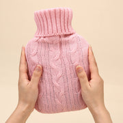 湯たんぽカバー ゆたんぽカバー カバーのみ 単品 防寒対策 安眠グッズ 湯たんぽ 保温 あったか 編物風 おしゃれ かわいい