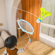 シャトル バトミントン バドミントン 室内でできる 吊り下げ式 練習用 個人練習 室内練習 自主練習 発光 光る 頑丈 耐久性 蛍光色 シンプル かわいい おしゃれ 定番