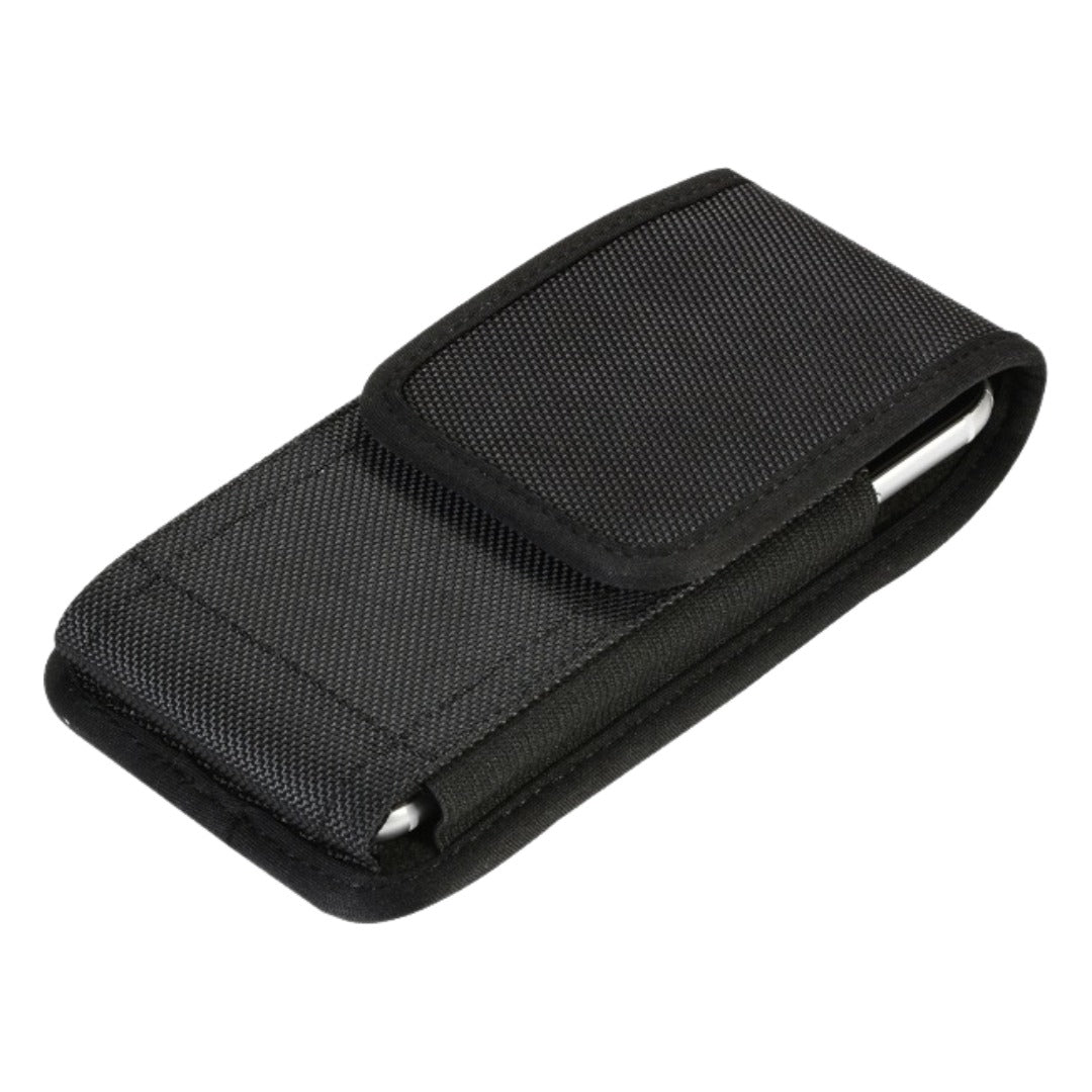 ベルトポーチ 単品 ウエストポーチ スマホポーチ メンズ 男性 オックスフォード 面ファスナー マジック テープ シンプル スマホ 携帯 小物 収納 持ち運び アウトドア お出かけシーン
