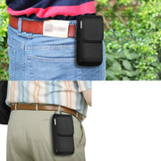 ベルトポーチ 単品 ウエストポーチ スマホポーチ メンズ 男性 オックスフォード 面ファスナー マジック テープ シンプル スマホ 携帯 小物 収納 持ち運び アウトドア お出かけシーン