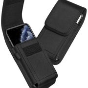 ベルトポーチ 単品 ウエストポーチ スマホポーチ メンズ 男性 オックスフォード 面ファスナー マジック テープ シンプル スマホ 携帯 小物 収納 持ち運び アウトドア お出かけシーン