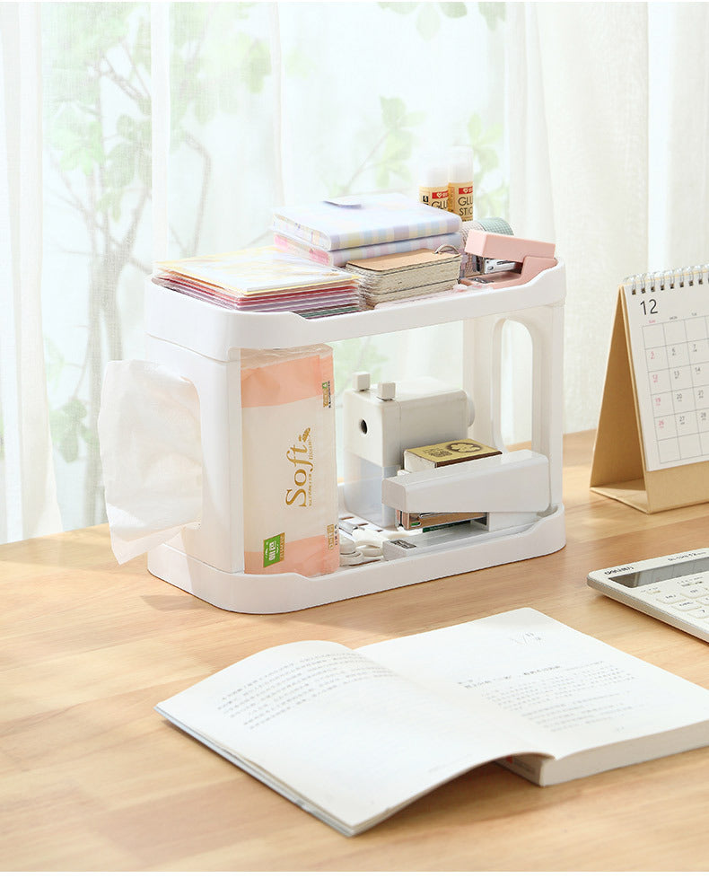 卓上ラック 机上ラック 収納ラック 収納棚 オープンラック 2段 商品画像3