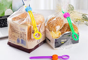 袋留めクリップ 5個セット キッチンクリップ 袋止め 結束 束ねる 保存 食品 お菓子 パン 万能 カラフル おしゃれ キッチン用品