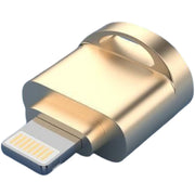 MicroSDカードリーダー Lightning TFカードリーダー マイクロSDカードリーダー 変換アダプター iPhone用 スマホ用 ライトニング対応 Lightning 外付け SDカード メモリーカード 写真 移動 動画 バックアップ PDF ビジネス 仕事 保存 データ転送