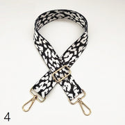 ショルダーベルト ショルダーストラップ バッグストラップ 付け替え 交換用 肩ひも 単品 長さ調節可 ヒョウ柄 レオパード柄 イメージチェンジ 気分転換 簡単 幅広 太め カジュアル かわいい おしゃれ カラフル 茶 白 黒 黄 赤 ピンク 灰